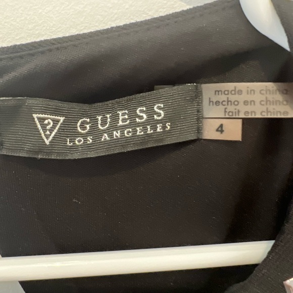 GUESS Black Bodycon Dress with Silver Studs - Picture 2 of 2